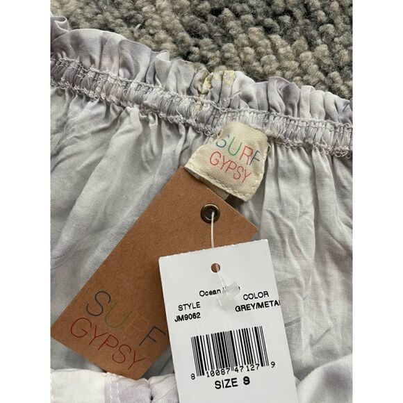 Surf Gypsy Crochet Off Shoulder Crop Top - Picture 8 of 8